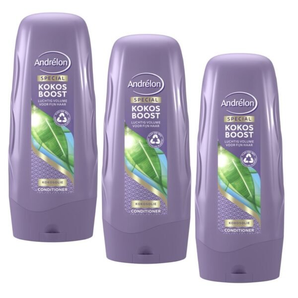 Andrelon Conditioner – Kokos Boost  3X 300 ml